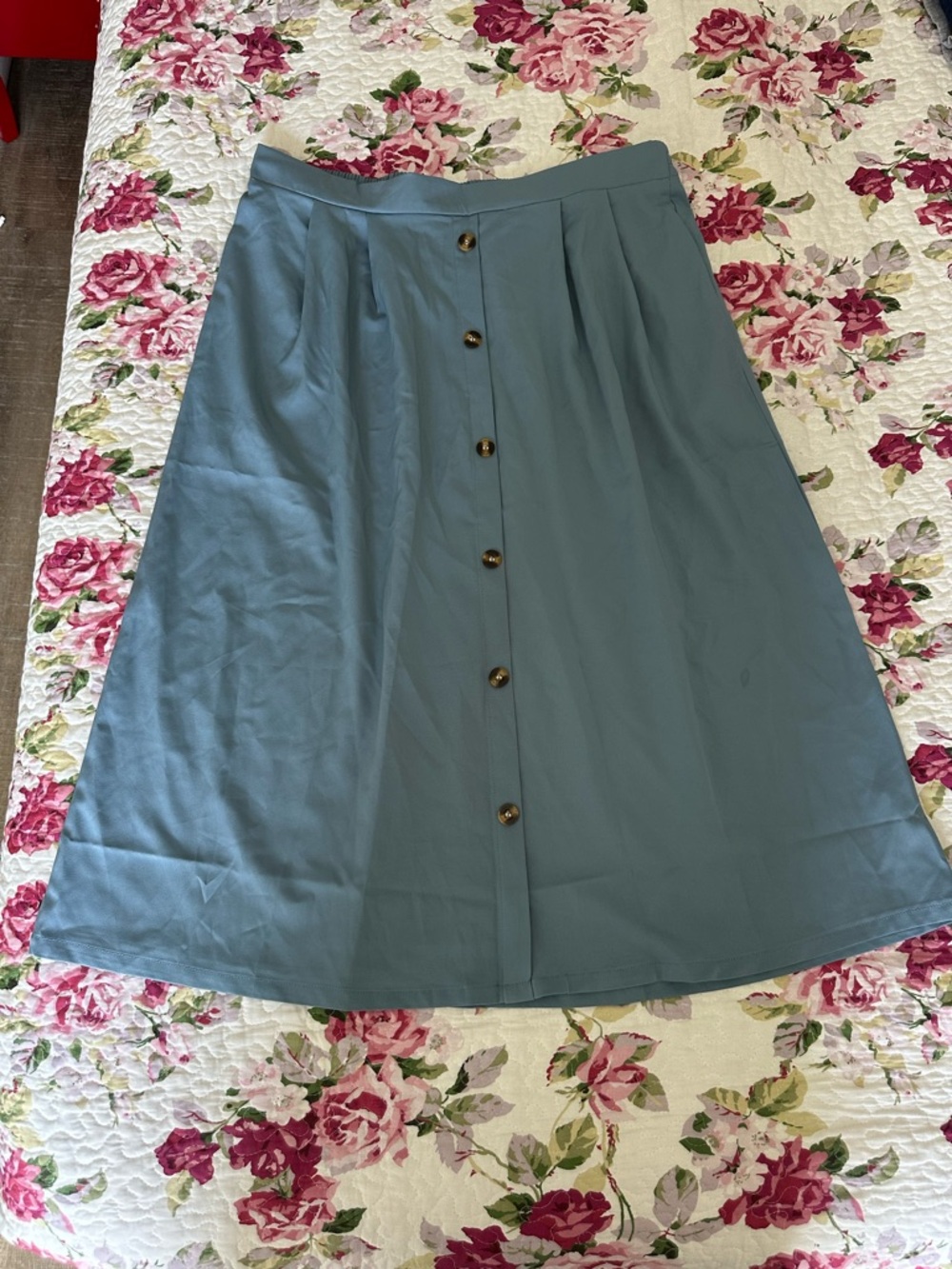 NWOT Women’s Button-Front A-Line Skirt